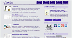 Desktop Screenshot of gigaphysics.com